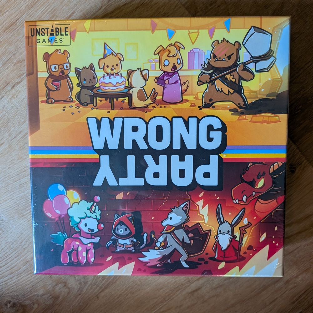 Unstable Games Wrong Party Board Game
